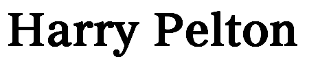 Harry Pelton 
