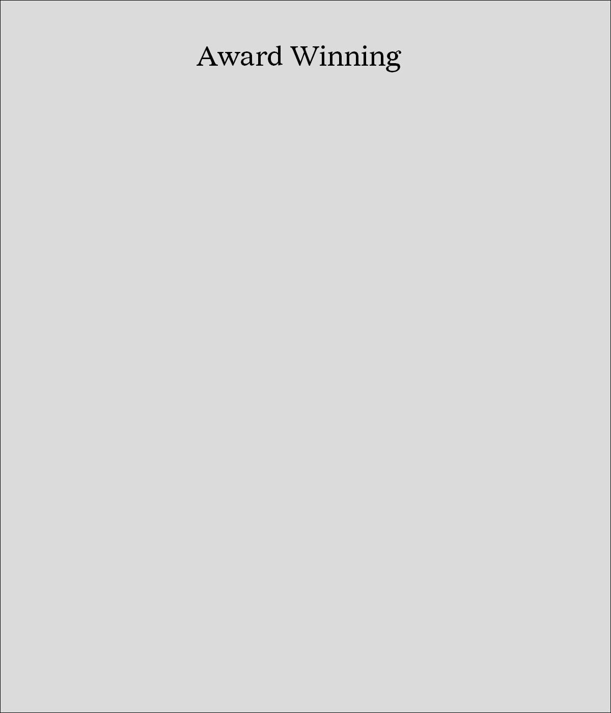 Award Winning
